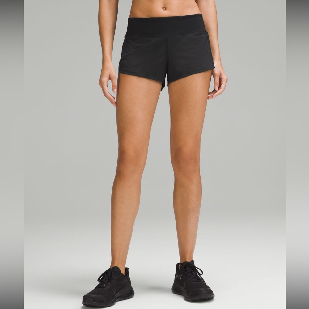 Lululemon Speed-Up Shorts Black Size 8
